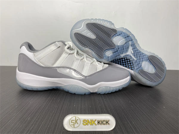 Breathable Jordan 11 Retro Low Cement Grey AV2187- 4079