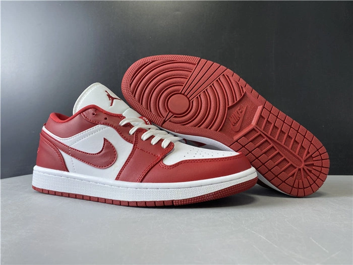Jordan1 Gym Red White 553558- Durable 3780