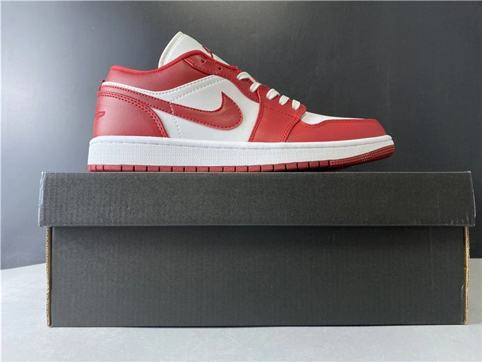 Jordan1 Gym Red White 553558- Durable 3780