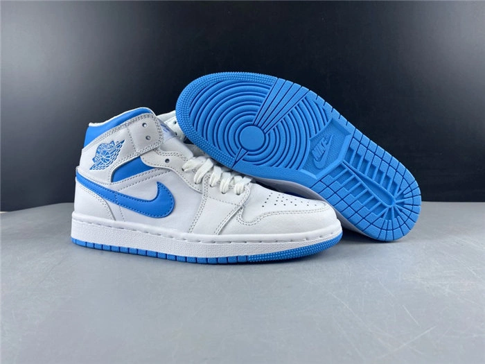 Supportive Jordan1 Mid UNC BQ6472- 3745