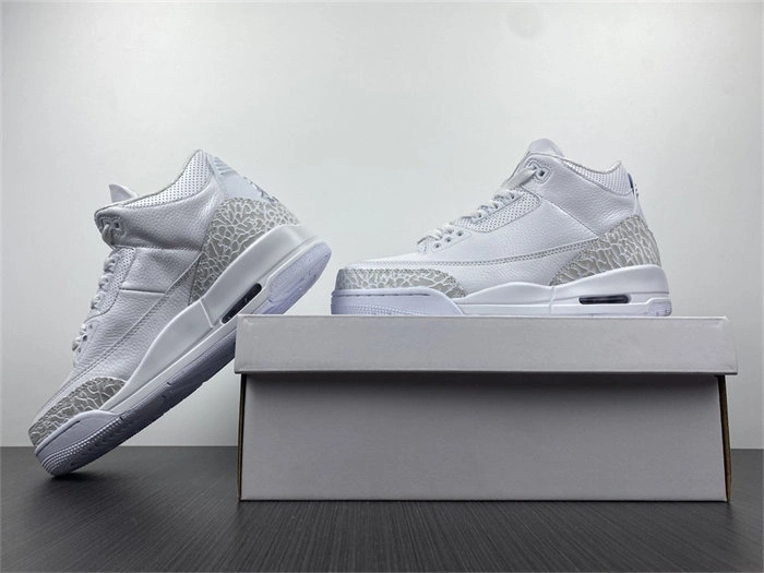 ComfortFit Jordan3 Pure White 429487- 3846