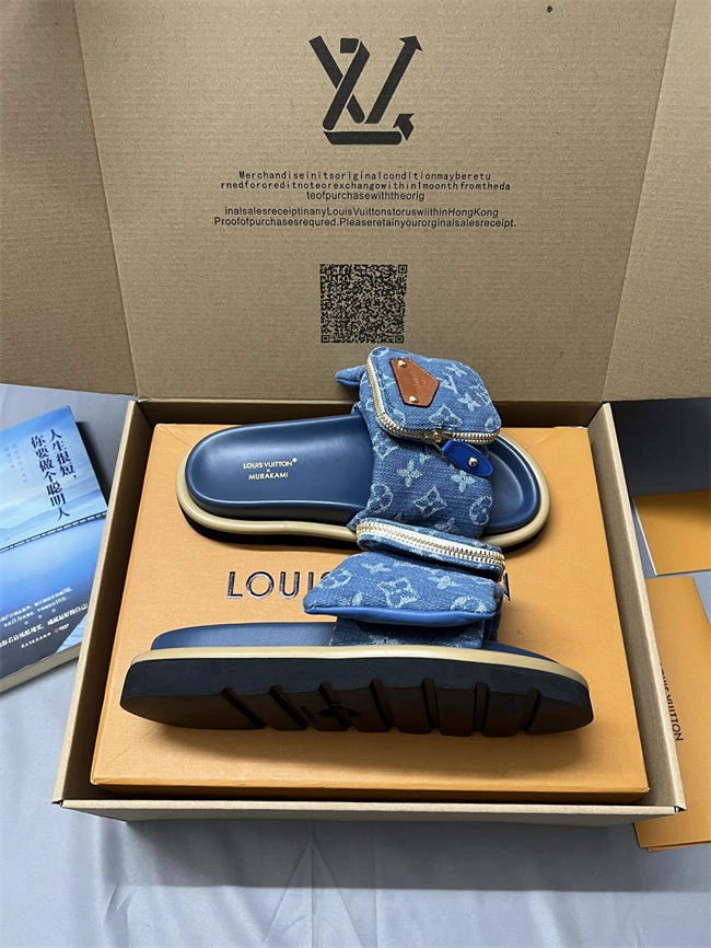 Breathable Lv Slipper Orginal 5576