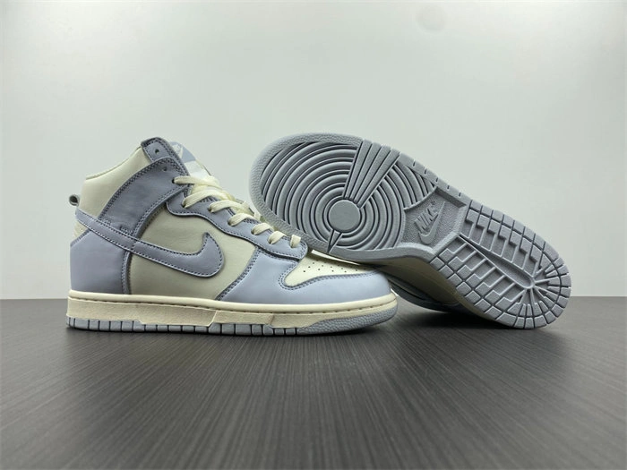 Nike Dunk High Sail Football Grey DD1869- Upgraded 4795