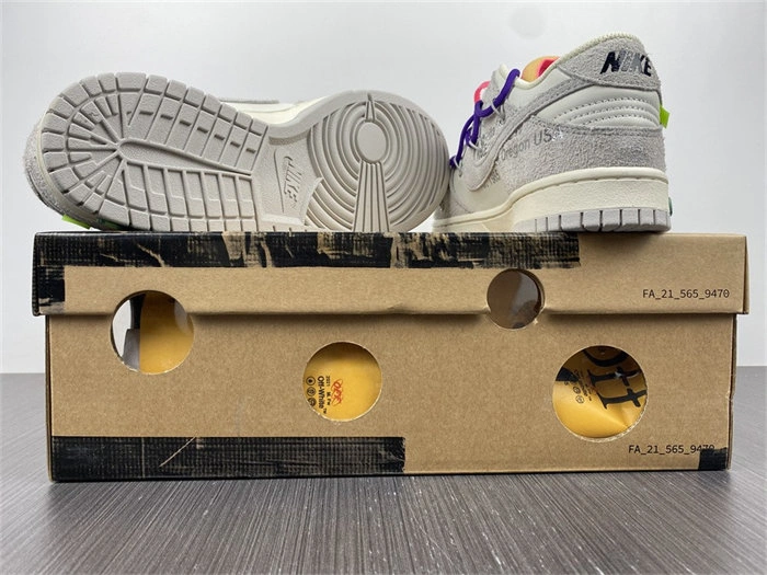 Nike Dunk Low Off-White Lot 15 DJ0950- Sporty 5050