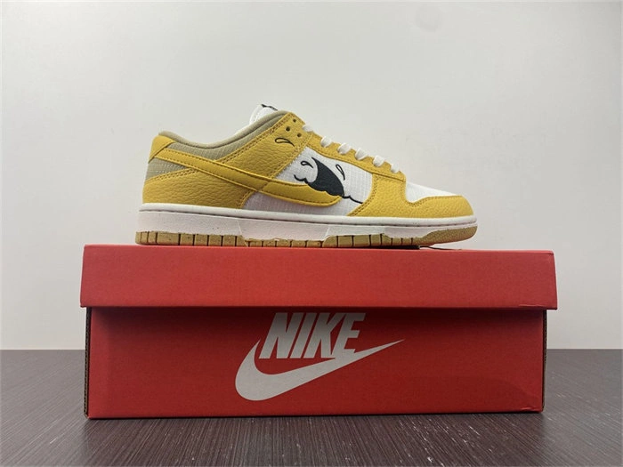 WeatherProof Nike Dunk Low Retro Sun Club Wheat Grass Orange DV1681- 4695