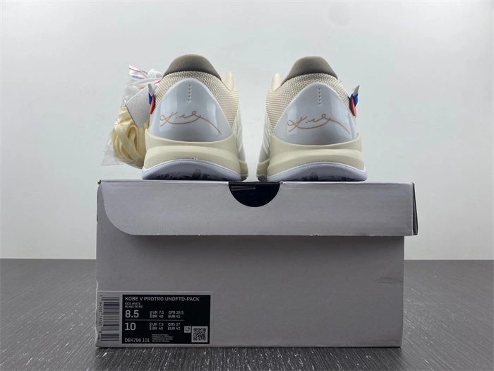 Nike Kobe 5 Protro Undefeated What If White DB4796- Seasonal 4993