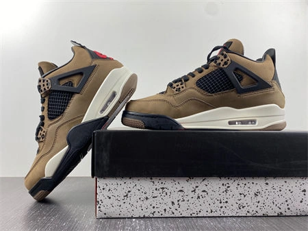 Travis Scott x Air Jordan 4 Retro Brown AJ4- ZeroBulk 3936