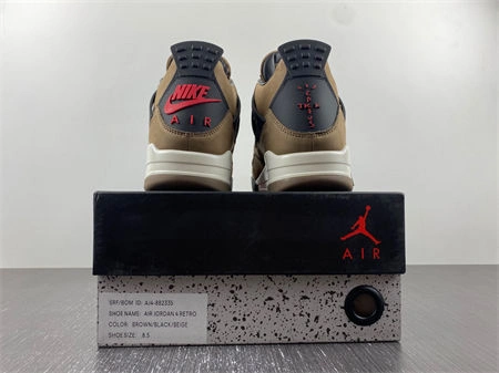 Travis Scott x Air Jordan 4 Retro Brown AJ4- ZeroBulk 3936